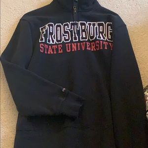 Frostbite State University quarter zip